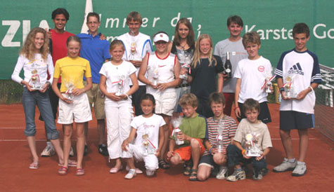 Sieger der Vereinsmeisterschaft im Einzel 2005