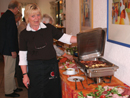 Frühstücksbuffet am Regionalligaspieltag