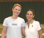 Christine Broy und Kim Becker