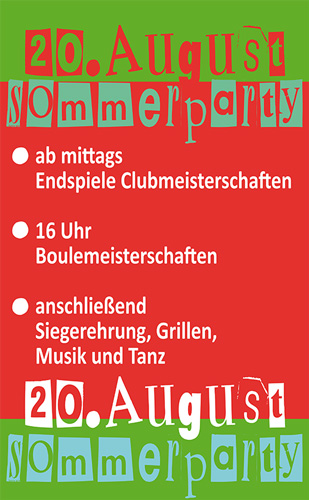 Plakat Sommerfest 2016 cal