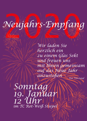 2019 12 24 Neujahrsempfang 2020
