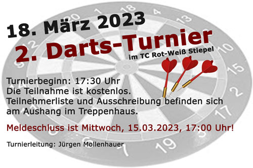 2023 02 27 Darts Turnier Ankuendigung cal