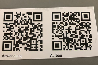 Ballwand QR-Code