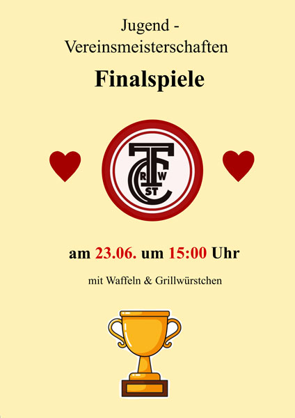 Endspiele der Jugendvereinsmeisterschaften